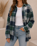 Kristyn's Fall Plaid Shacket | S-2X, 3 Colors