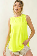 Bibi Well That's A Cute Tank Top With Back Ribbon | S-XL multiple Colors-Tanks-Krush Kandy, Women's Online Fashion Boutique Located in Phoenix, Arizona (Scottsdale Area)