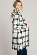 Cabin Fever Wool Plaid Coat-Coats-Krush Kandy, Women's Online Fashion Boutique Located in Phoenix, Arizona (Scottsdale Area)