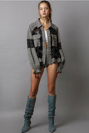 Daring to Be Balloon Sleeved Jacket-Jackets-Rae Collective, Women's Online Fashion Boutique Located in Phoenix, Arizona (Scottsdale Area)