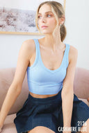 NIKIBIKI Reversible Herringbone Tank Top-Tanks-Rae Collective, Women's Online Fashion Boutique Located in Phoenix, Arizona (Scottsdale Area)