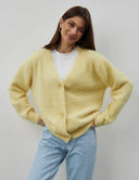 Luxe Soft Fuzzy Button Cardigan-Cardigans-Krush Kandy, Women's Online Fashion Boutique Located in Phoenix, Arizona (Scottsdale Area)