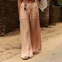 Free Spirit Stripe Wide Leg Pants-Pants-Krush Kandy, Women's Online Fashion Boutique Located in Phoenix, Arizona (Scottsdale Area)