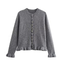 Button Up Sweater-Sweater-Krush Kandy, Women's Online Fashion Boutique Located in Phoenix, Arizona (Scottsdale Area)