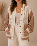 POL Floral Patchwork Thermal Jacket