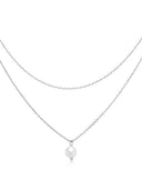 Geometric Pearl Minimalist Multi Strand Necklace-Necklaces-Krush Kandy, Women's Online Fashion Boutique Located in Phoenix, Arizona (Scottsdale Area)