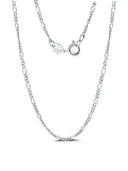 Sterling Silver Irregular Minimalist Chain-Necklaces-Krush Kandy, Women's Online Fashion Boutique Located in Phoenix, Arizona (Scottsdale Area)