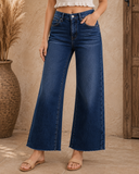 RISEN Abby Tummy Control Wide Leg Jean