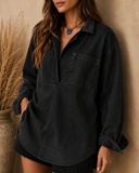 Rodeo Muse Denim Long Sleeve Top