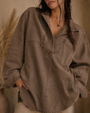 Rodeo Muse Denim Long Sleeve Top
