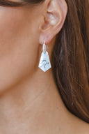 Iconic Slab Sterling Silver Earrings-Earrings-Krush Kandy, Women's Online Fashion Boutique Located in Phoenix, Arizona (Scottsdale Area)