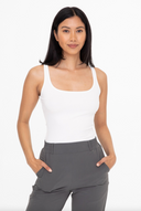 S-3X Mono B Square Neck Every Day Tank-Tanks-Rae Collective, Women's Online Fashion Boutique Located in Phoenix, Arizona (Scottsdale Area)