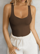 LUXE Ribbed Everyday Tank Top-Tanks-Krush Kandy, Women's Online Fashion Boutique Located in Phoenix, Arizona (Scottsdale Area)