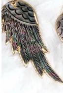 Abalone Wing Necklace-Chain Necklaces-Rae Collective, Women's Online Fashion Boutique Located in Phoenix, Arizona (Scottsdale Area)
