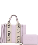 Cheers (Tote Bag) Shoulder Bag With Wallet Set-Purses & Bags-Rae Collective, Women's Online Fashion Boutique Located in Phoenix, Arizona (Scottsdale Area)