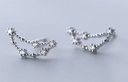 925 Sterling Silver CZ Constellation Stud Earrings-Earrings-Rae Collective, Women's Online Fashion Boutique Located in Phoenix, Arizona (Scottsdale Area)