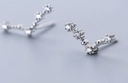 925 Sterling Silver CZ Constellation Stud Earrings-Earrings-Rae Collective, Women's Online Fashion Boutique Located in Phoenix, Arizona (Scottsdale Area)