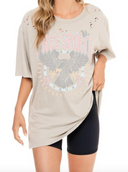 Pastel Free Spirit Graphic Tee-Graphic Tees-Rae Collective, Women's Online Fashion Boutique Located in Phoenix, Arizona (Scottsdale Area)