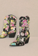 Embroidered Gem Cowgirl Boot-Boots-Rae Collective, Women's Online Fashion Boutique Located in Phoenix, Arizona (Scottsdale Area)