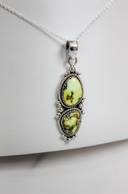 Two Stone Pendant-Chain Necklaces-Rae Collective, Women's Online Fashion Boutique Located in Phoenix, Arizona (Scottsdale Area)