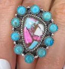 Stunning Krush Exclusive Pink Turquoise Rings MADE TO ORDER-Ring Sizers-Rae Collective, Women's Online Fashion Boutique Located in Phoenix, Arizona (Scottsdale Area)