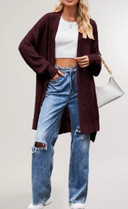 Everyday Canyon Knit Basic Long Cardigan-Cardigan-Krush Kandy, Women's Online Fashion Boutique Located in Phoenix, Arizona (Scottsdale Area)