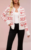 Lovely Bow Knit Cardigan-Cardigan-Krush Kandy, Women's Online Fashion Boutique Located in Phoenix, Arizona (Scottsdale Area)