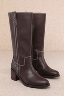 Zoe - Mid-calf Western Riding Boot-Sandals-Krush Kandy, Women's Online Fashion Boutique Located in Phoenix, Arizona (Scottsdale Area)
