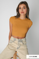 Ribbed Baby Tee-Short Sleeve Tops-Rae Collective, Women's Online Fashion Boutique Located in Phoenix, Arizona (Scottsdale Area)