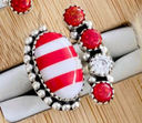 Holiday Kandy Floating Stone Ring-Rings-Rae Collective, Women's Online Fashion Boutique Located in Phoenix, Arizona (Scottsdale Area)
