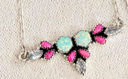Multi Opal Stone Necklaces-Chain Necklaces-Rae Collective, Women's Online Fashion Boutique Located in Phoenix, Arizona (Scottsdale Area)