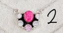 Neon Pink Opal & Crystal Necklace-Chain Necklaces-Rae Collective, Women's Online Fashion Boutique Located in Phoenix, Arizona (Scottsdale Area)