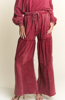 Desert Daze Mineral Wash Wide-Leg Pants-Bottoms-Rae Collective, Women's Online Fashion Boutique Located in Phoenix, Arizona (Scottsdale Area)