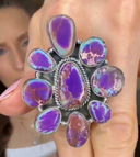 Desert Heat Jasper Cluster Rings MADE TO ORDER-Rings-Krush Kandy, Women's Online Fashion Boutique Located in Phoenix, Arizona (Scottsdale Area)