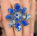 Desert Heat Jasper Cluster Rings MADE TO ORDER-Rings-Krush Kandy, Women's Online Fashion Boutique Located in Phoenix, Arizona (Scottsdale Area)
