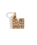 Rhinestone Letter Charm-Necklaces-Krush Kandy, Women's Online Fashion Boutique Located in Phoenix, Arizona (Scottsdale Area)