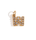 Rhinestone Letter Charm-Necklaces-Krush Kandy, Women's Online Fashion Boutique Located in Phoenix, Arizona (Scottsdale Area)