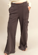 Oversized Utility Sweatpants-Pants-Rae Collective, Women's Online Fashion Boutique Located in Phoenix, Arizona (Scottsdale Area)