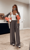 Chic Dreams Stripe Colorblock Zip-Up Hoodie-Jacket-Krush Kandy, Women's Online Fashion Boutique Located in Phoenix, Arizona (Scottsdale Area)