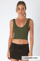 NIKIBIKI Reversible Herringbone Tank Top-Tanks-Rae Collective, Women's Online Fashion Boutique Located in Phoenix, Arizona (Scottsdale Area)