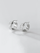 Geometric Minimalist Hoop Earring-Jewelry-Krush Kandy, Women's Online Fashion Boutique Located in Phoenix, Arizona (Scottsdale Area)
