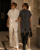 Sculpted Elegance Ruched Top
