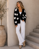 Valentine Heart Cardigan