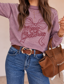 Vintage Inside Out Christmas Graphic Sweatshirts