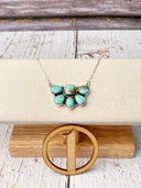 Mine 8 Half Cluster Necklaces-Necklaces-Rae Collective, Women's Online Fashion Boutique Located in Phoenix, Arizona (Scottsdale Area)