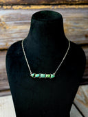 Multi Turquoise Bar Necklaces-Necklaces-Rae Collective, Women's Online Fashion Boutique Located in Phoenix, Arizona (Scottsdale Area)