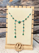 Darlin' Desert Turquoise Necklace-Necklaces-Rae Collective, Women's Online Fashion Boutique Located in Phoenix, Arizona (Scottsdale Area)