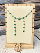 Darlin' Desert Turquoise Necklace-Necklaces-Rae Collective, Women's Online Fashion Boutique Located in Phoenix, Arizona (Scottsdale Area)