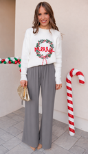 Wide Leg Pant Set