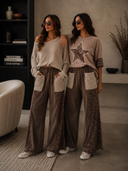 Wild Muse Patchwork Lounge Pants
